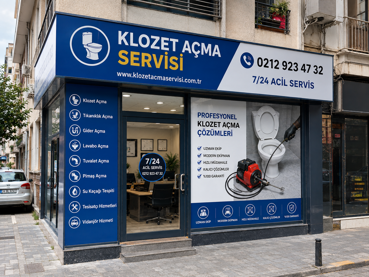 Pimaş Açma Merkezi — İstanbul Avrupa Yakası 7/24 acil tesisat ve vidanjör servis merkezi